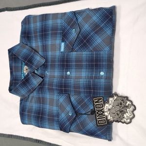 Dixxon The Maverick Flannel size XL, Snap buttons